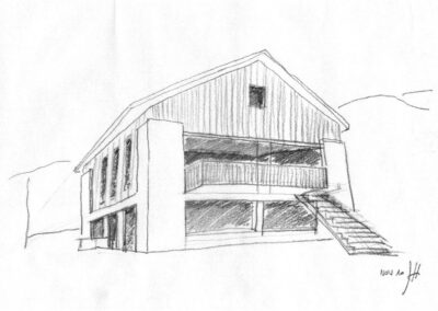 Umbau Stall in Einfamilienhaus, Paspels