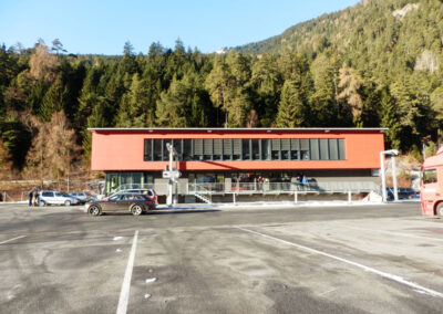 Erweiterung des Schwerverkehrs-kontrollzentrum, Unterralta