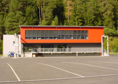 Neubau Schwerverkehrs-kontrollzentrum, Unterralta