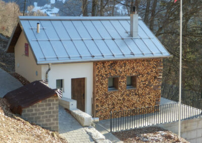 Abbruch und Neubau Ferienhaus, Scombras Bonaduz