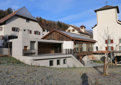 Umnutzung Remise in Gemeinschaftsraum Dominikanerinnenkloster, Cazis